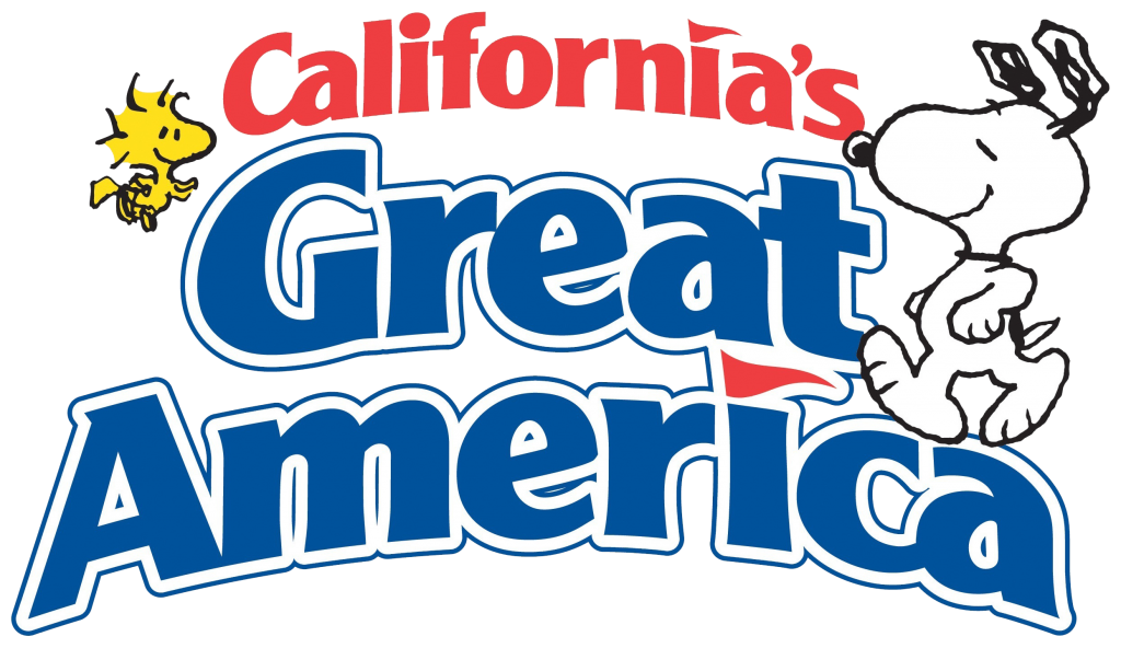 California's Great America with Snoopy and Woodstock